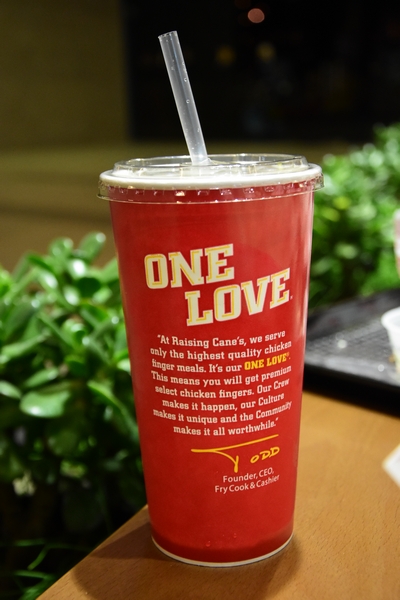 Opening of Raising Cane's